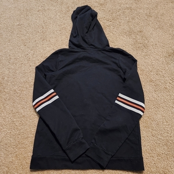 NHL Philadelphia Flyers Girl's Black Hoodie Pulloever Sweatshirt, size XL 14/16 - Picture 6 of 6